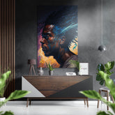 Quest Brushed Aluminum Dibond Wall Art.